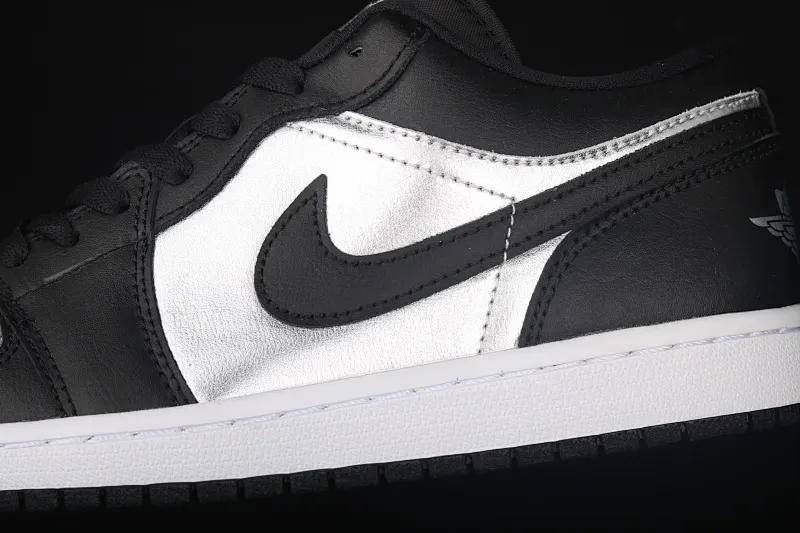 All categories Air Jordan Jordan series basketball shoes Air Jordan 1 Low G version pure original Air Jordan 1 Low AJ1 Joe 1 low-top black silver cultural and leisure sports sneakers DA5551-001